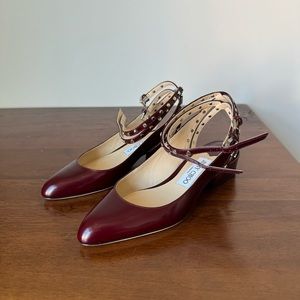 Jimmy Choo ankle strap pumps